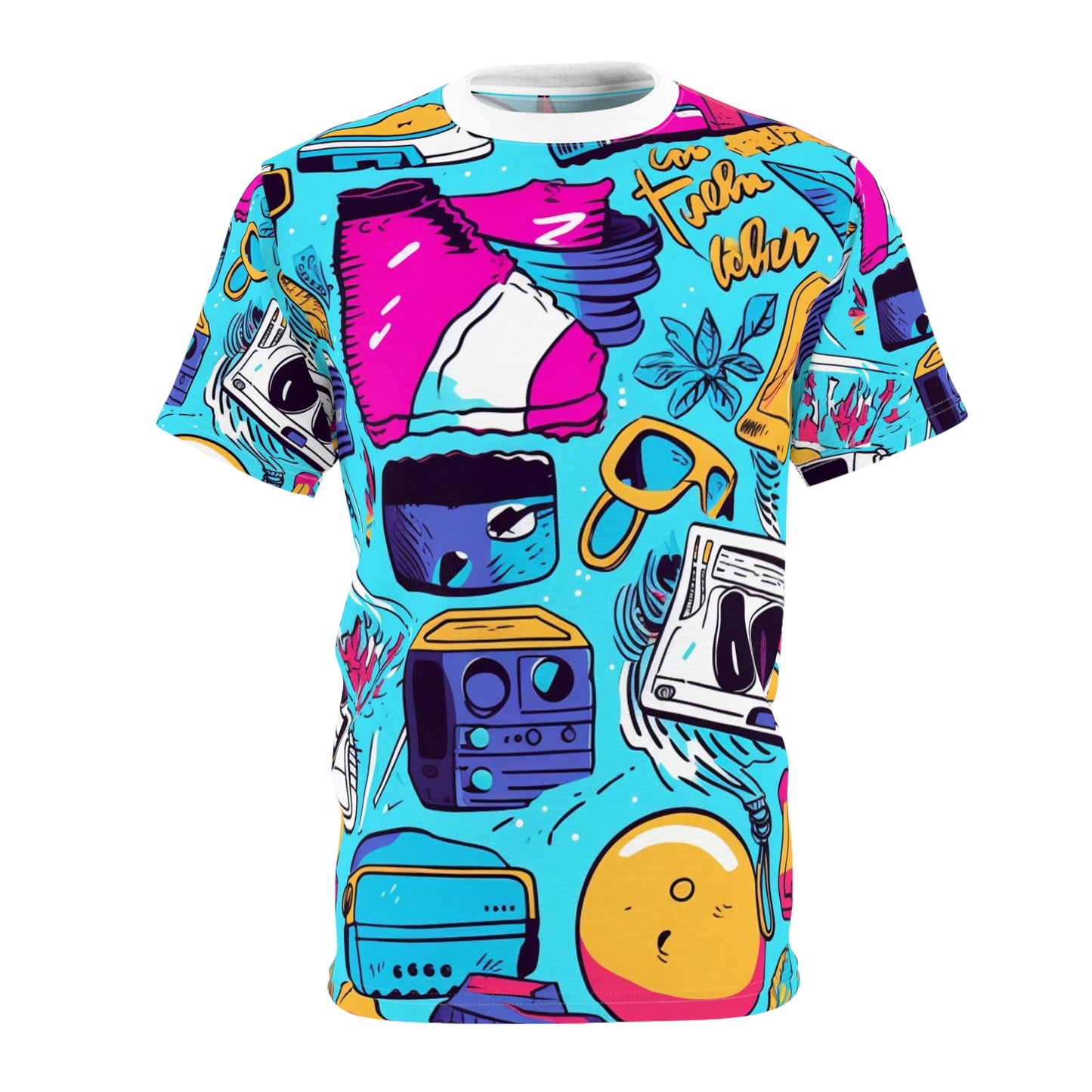 80s cabana design tee