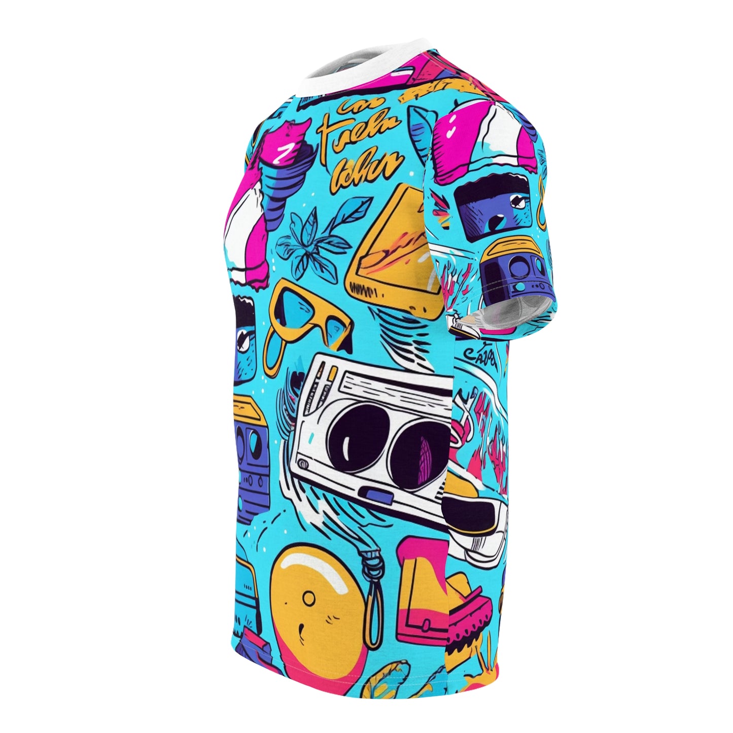 80s cabana design tee