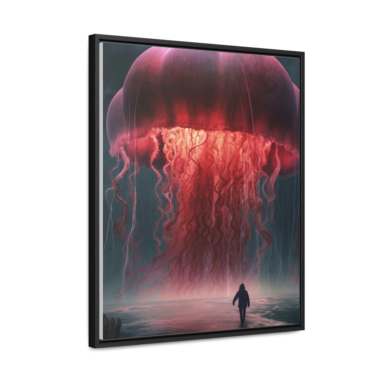 Immortal Jellyfish on Canvas