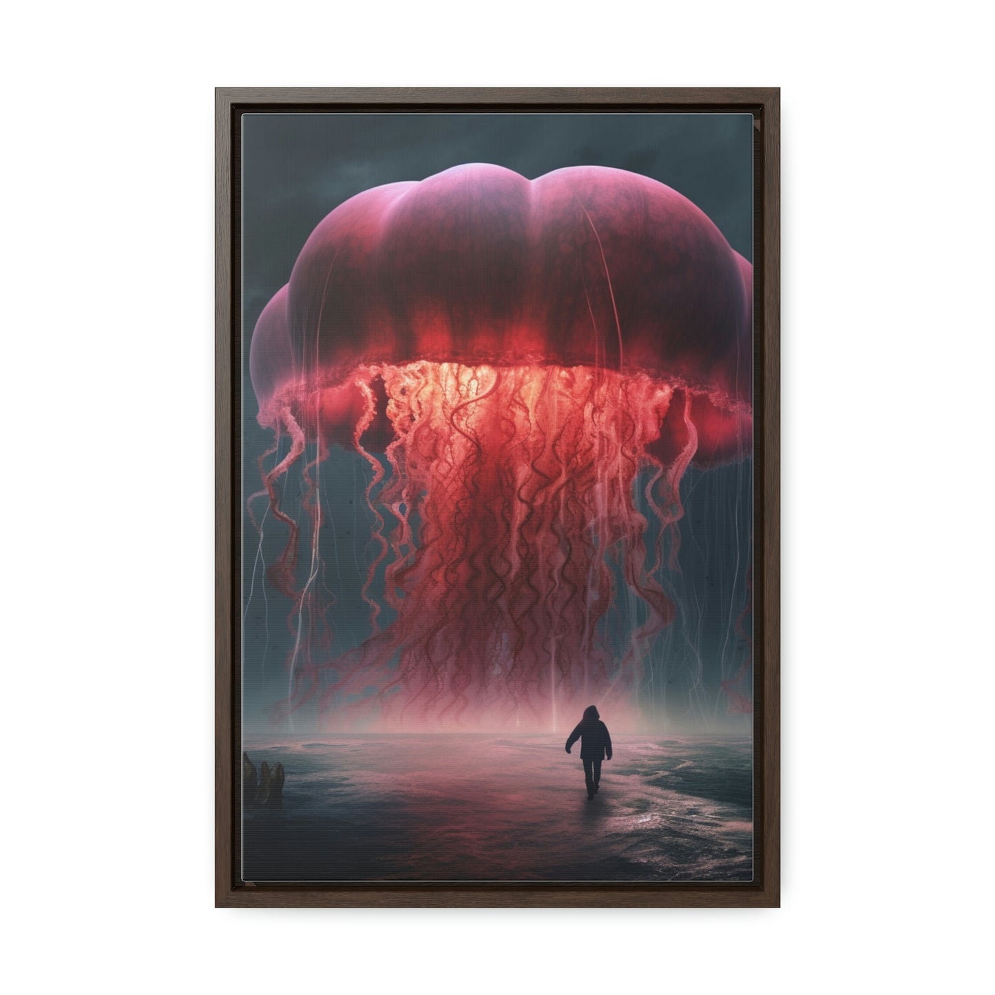 Immortal Jellyfish on Canvas