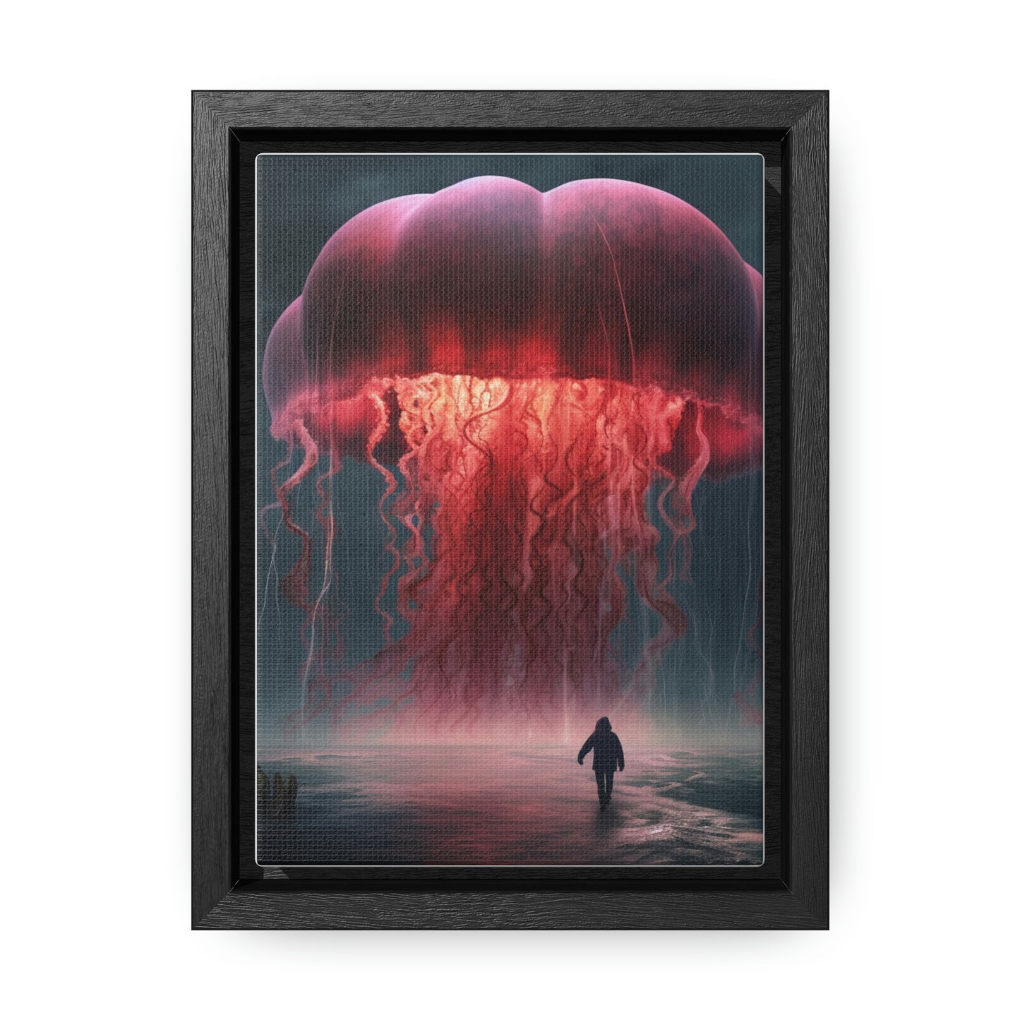 Immortal Jellyfish on Canvas