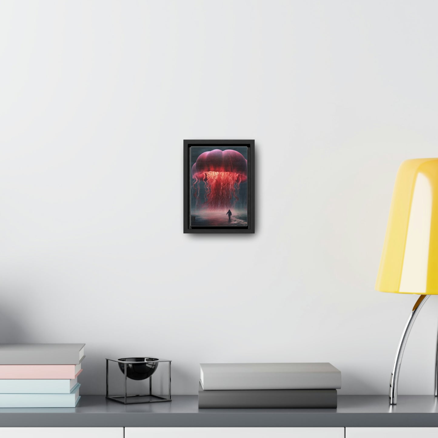 Immortal Jellyfish on Canvas