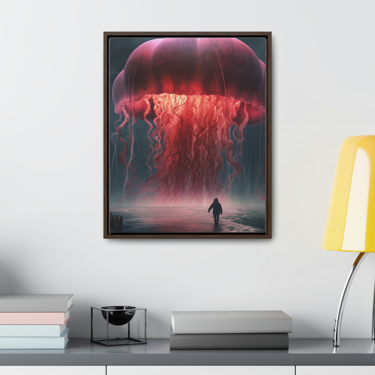 Immortal Jellyfish on Canvas