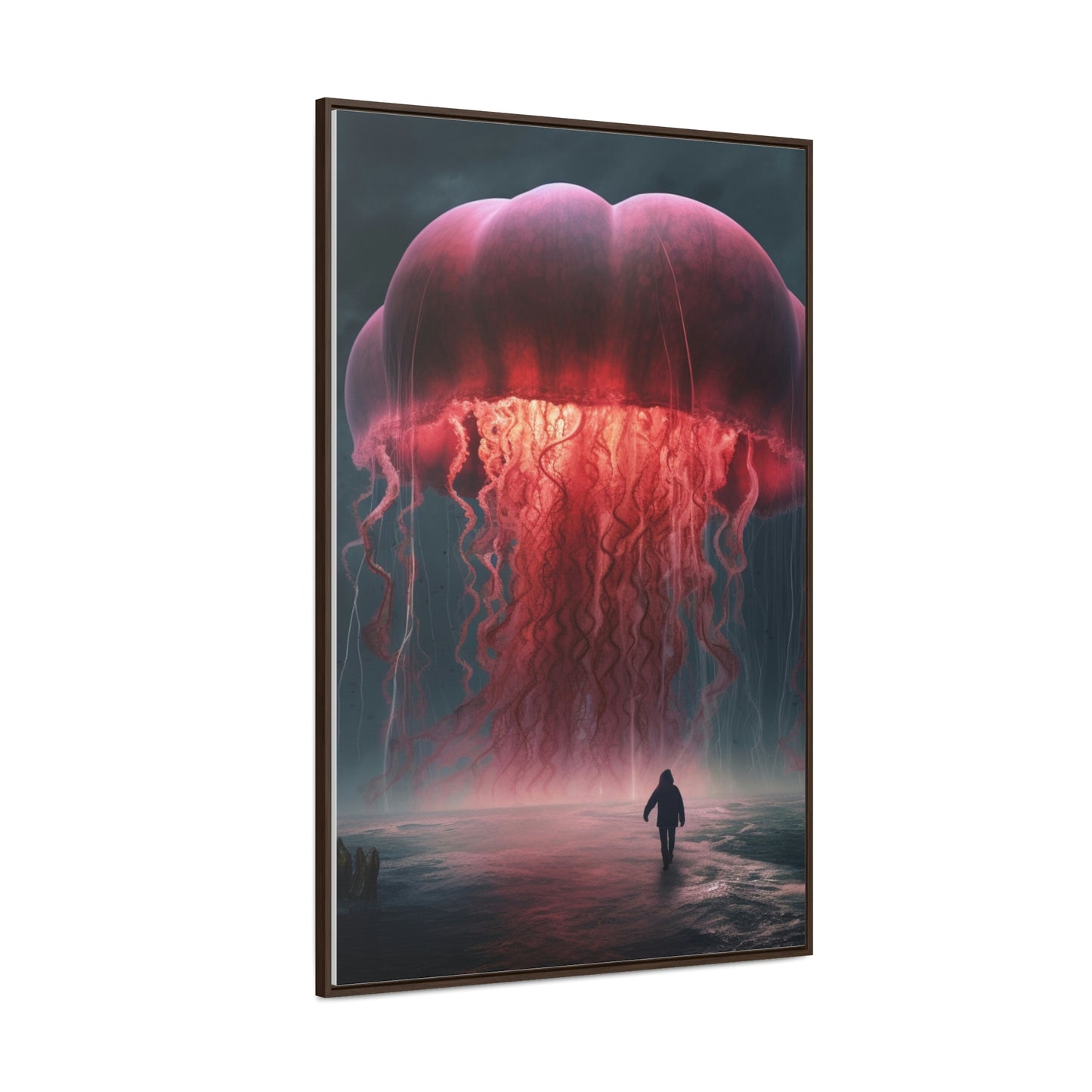 Immortal Jellyfish on Canvas