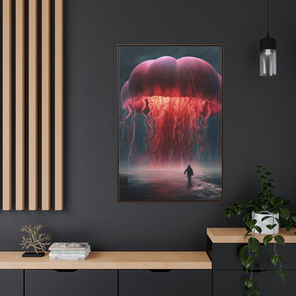 Immortal Jellyfish on Canvas