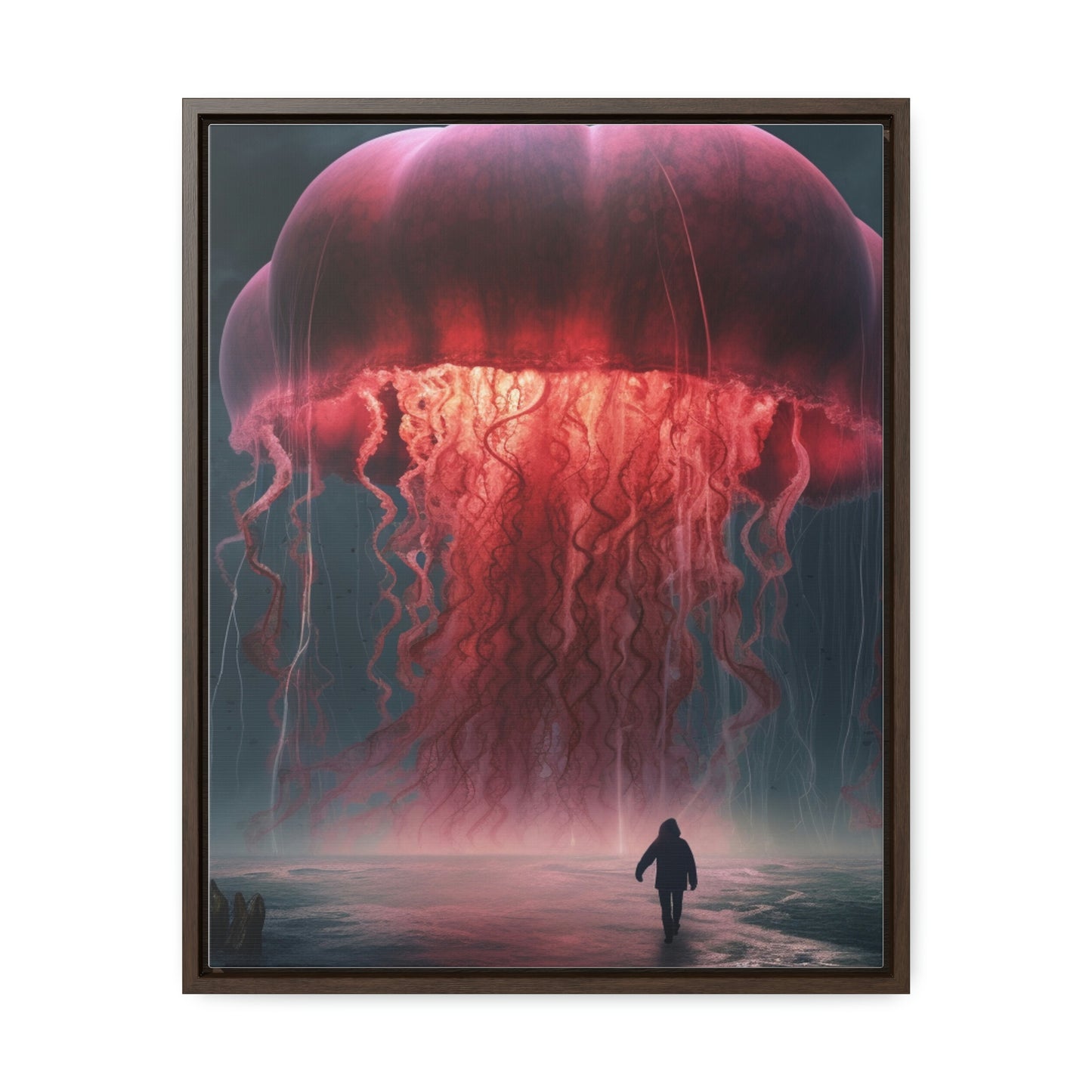 Immortal Jellyfish on Canvas