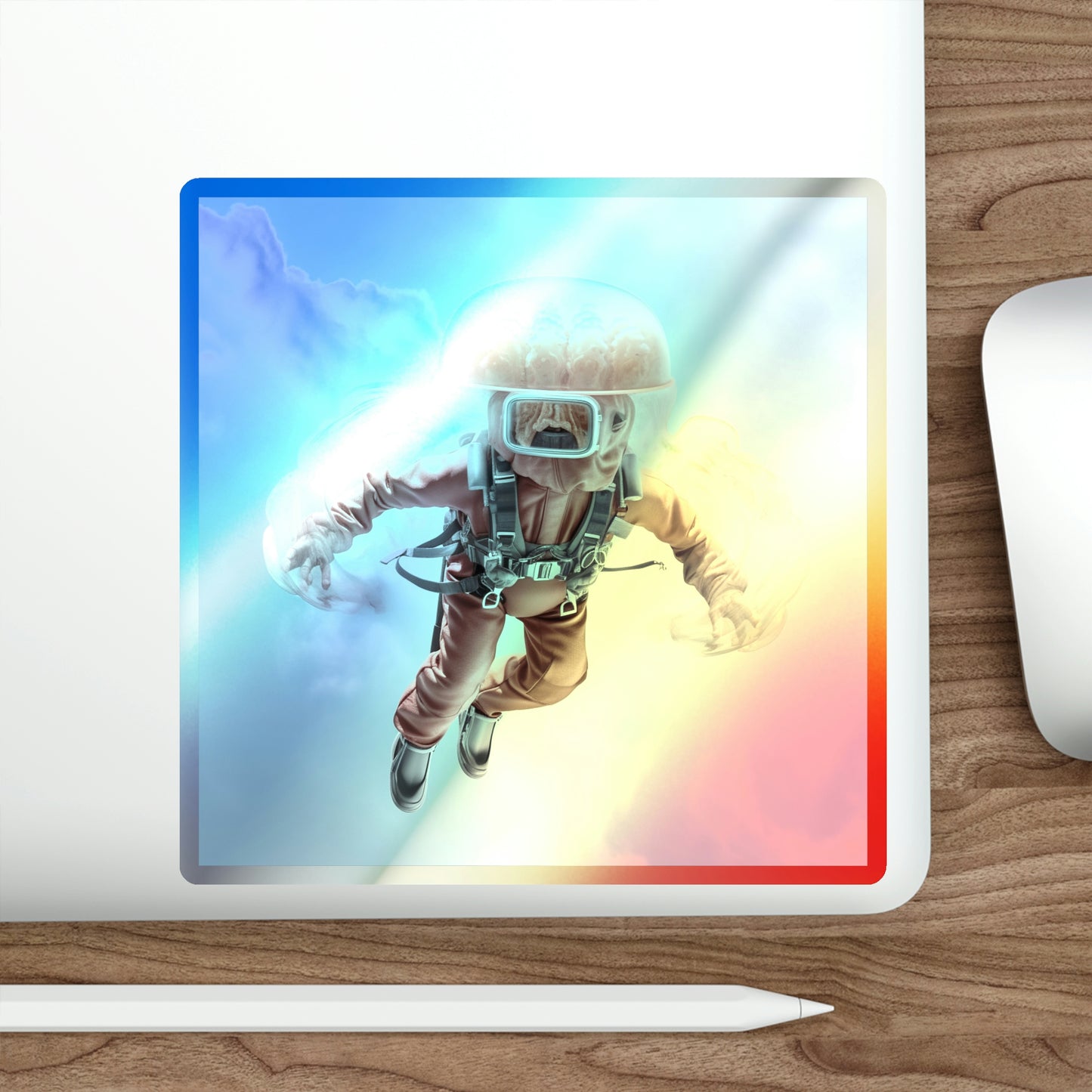 Jellyman Holographic Die-cut Stickers