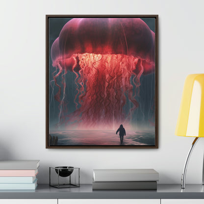 Immortal Jellyfish on Canvas