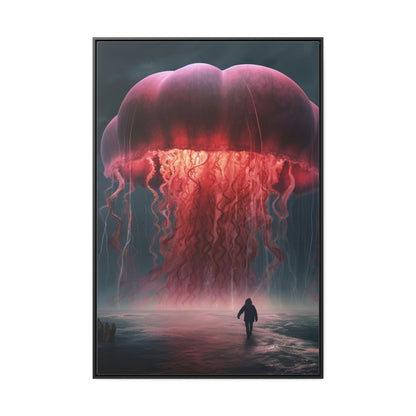 Immortal Jellyfish on Canvas