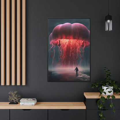 Immortal Jellyfish on Canvas