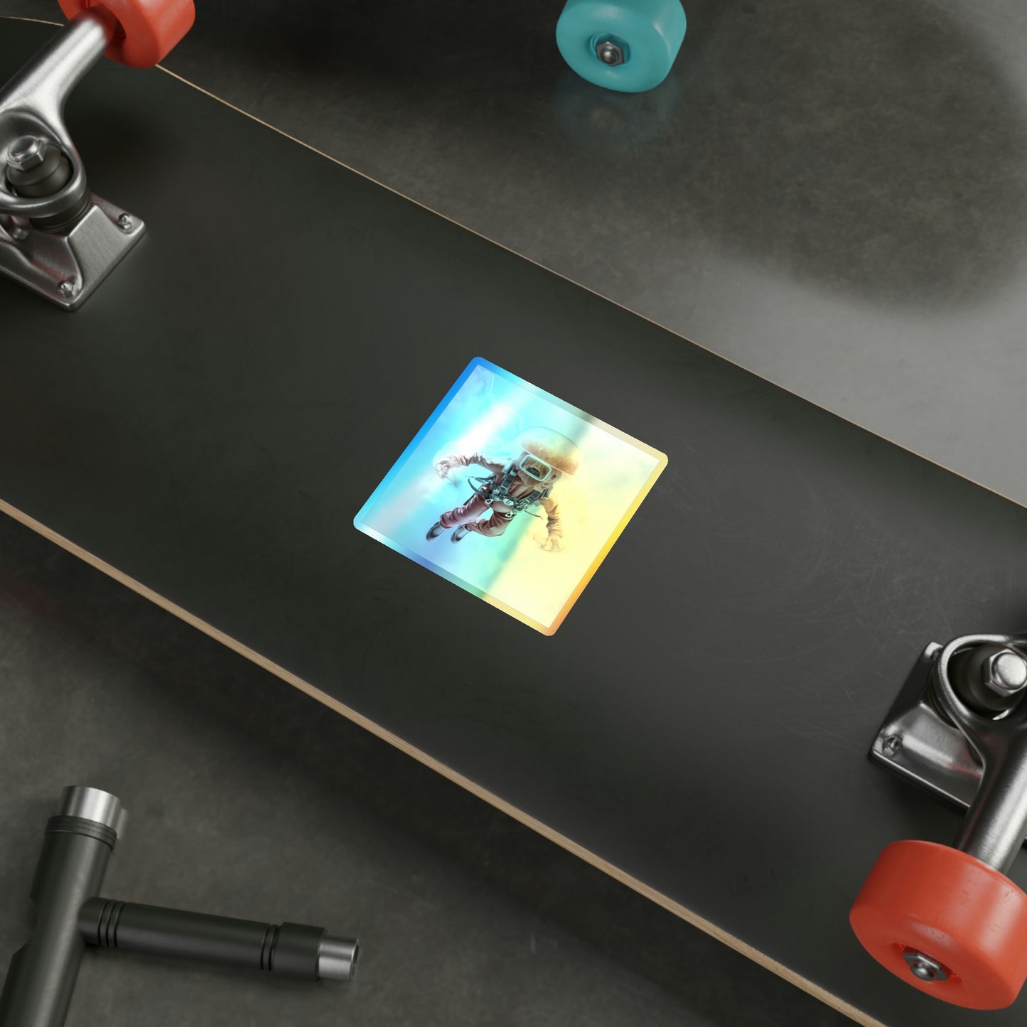 Jellyman Holographic Die-cut Stickers