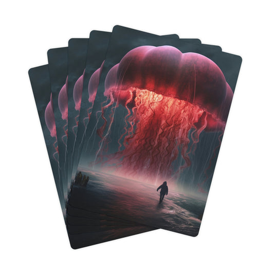 Immortal Jellyfish Poker Cards