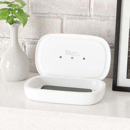 Shack UV Phone Sanitizer and Wireless Charging Pad
