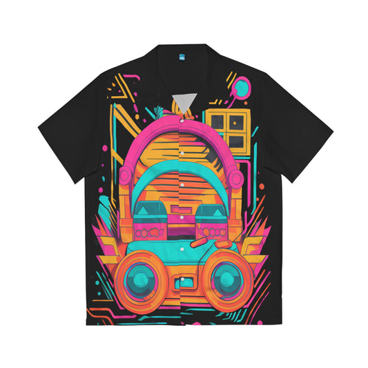 Hawaiian Breeze: 80s Retro T-Shirt