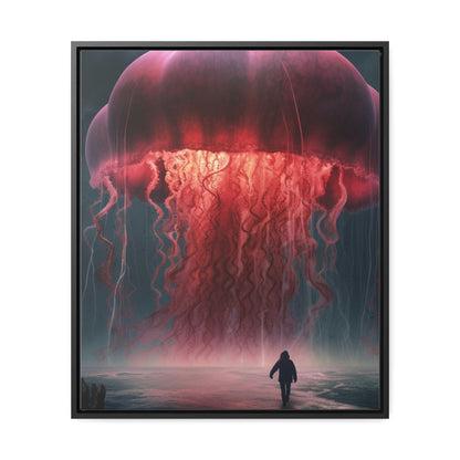 Immortal Jellyfish on Canvas