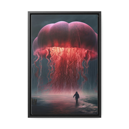 Immortal Jellyfish on Canvas