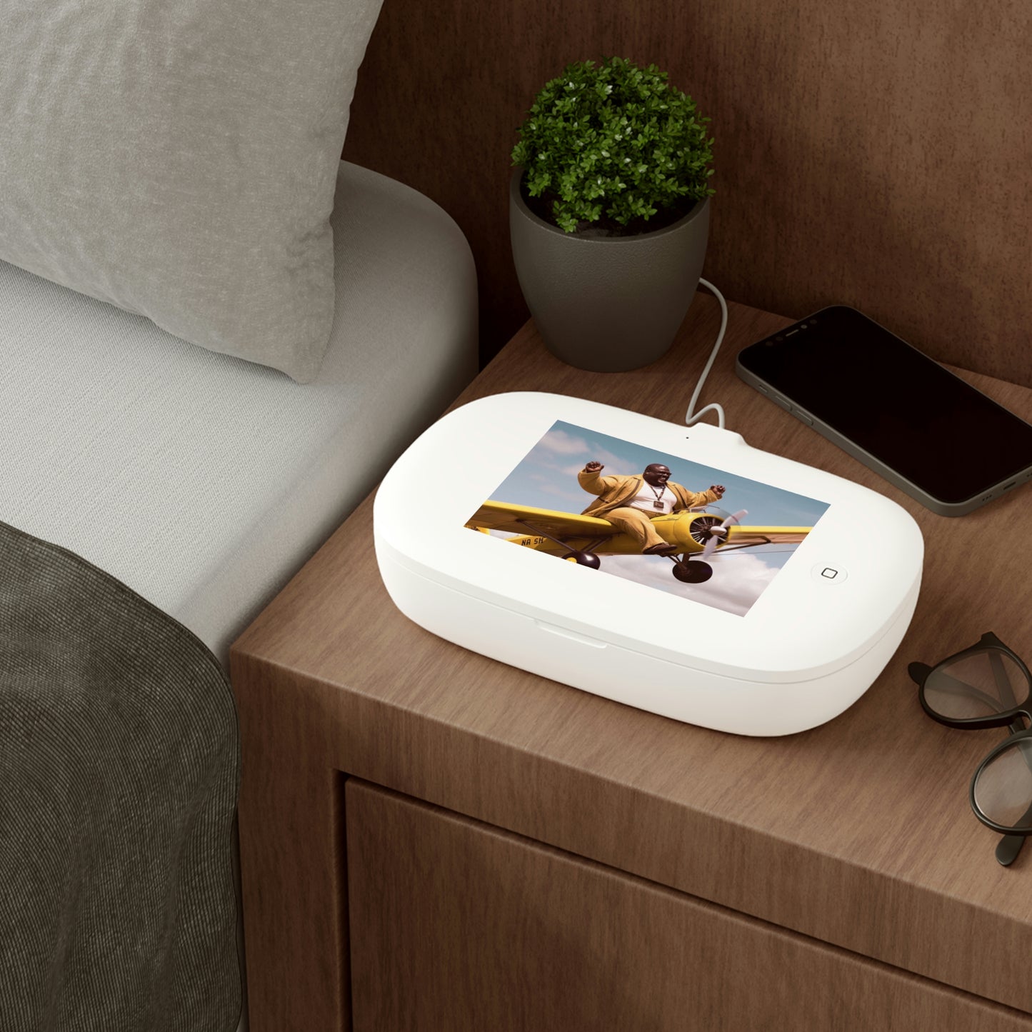 Shack UV Phone Sanitizer and Wireless Charging Pad