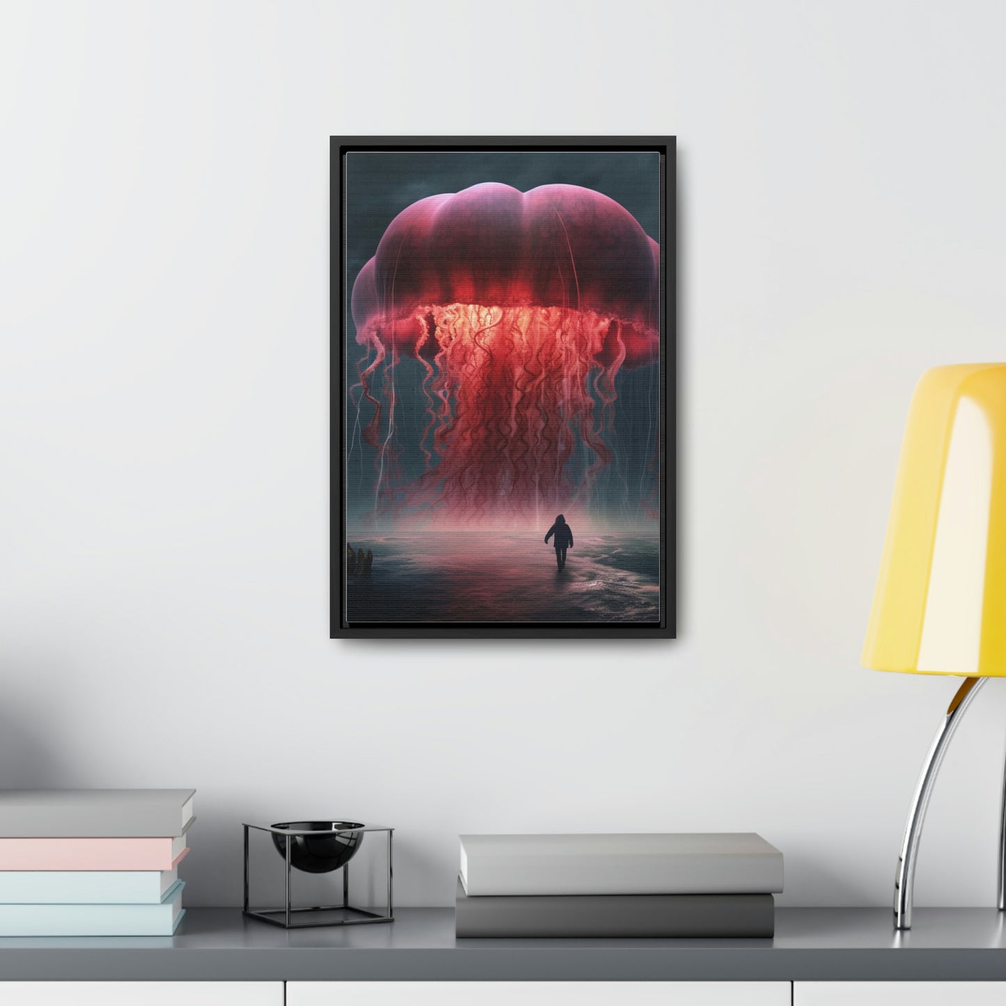Immortal Jellyfish on Canvas